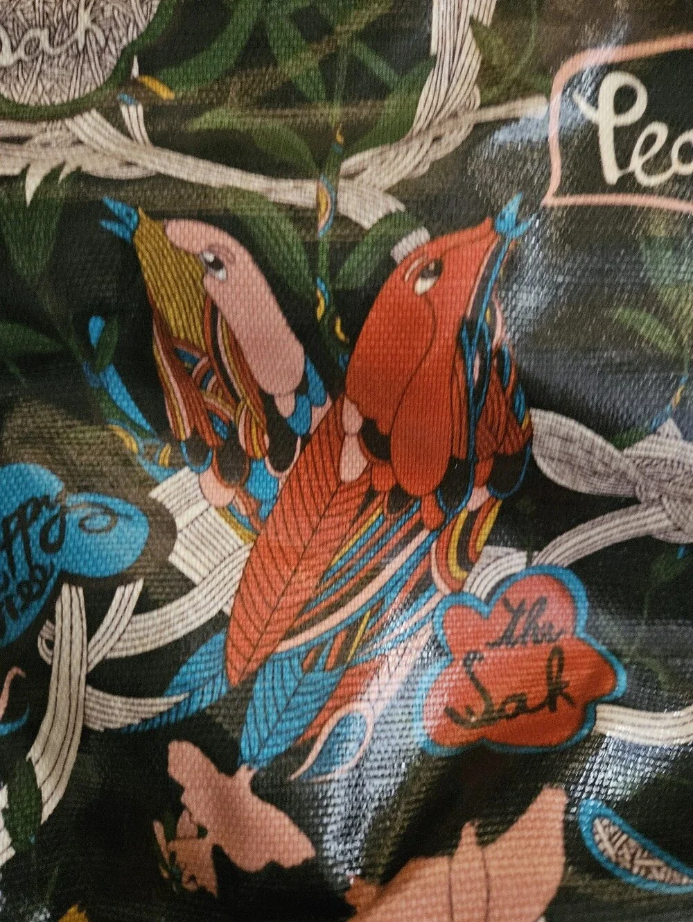 Sakroots Artist Circle Multi-Color Peace & Nature Tote Bag